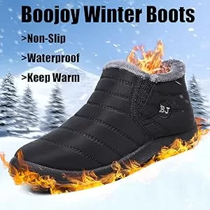 Boojoy Winter Boots is perfect for anyone who wants to stay warm and comfortable during the winter months